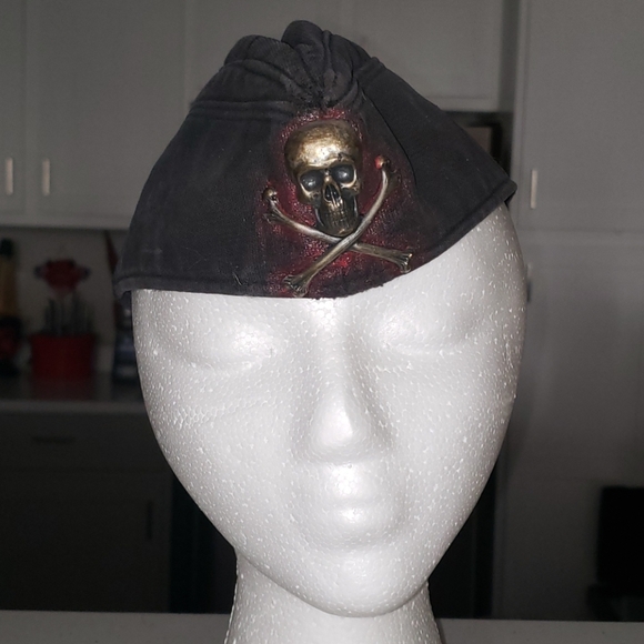Haus of Syn Accessories - Skull Side-cap Military Hat